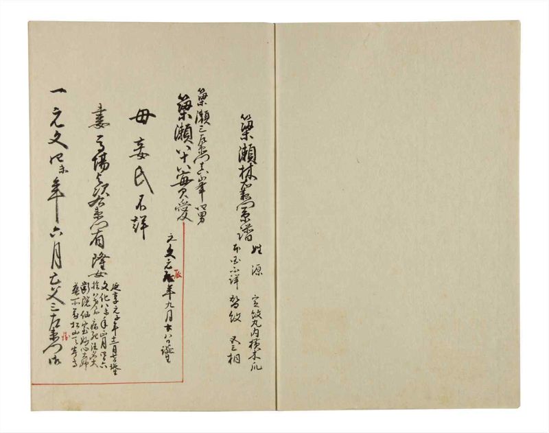 諸士系譜　巻之206　や之部3 - ページ 4