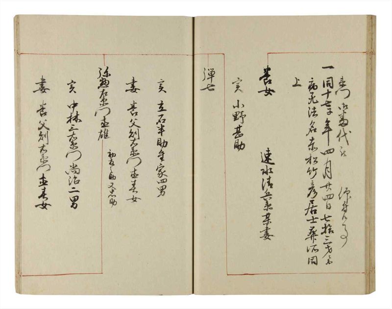 諸士系譜　巻之206　や之部3 - ページ 40