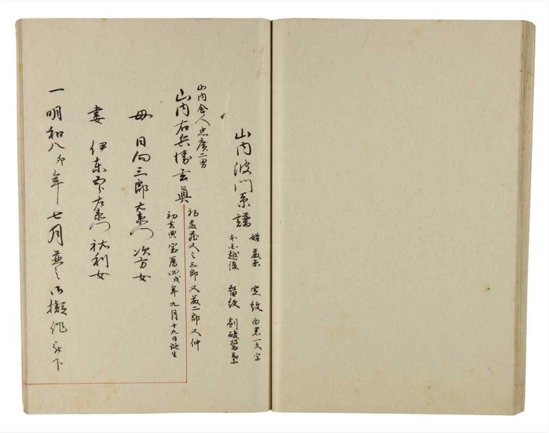 諸士系譜　巻之207　や之部4 - ページ 45