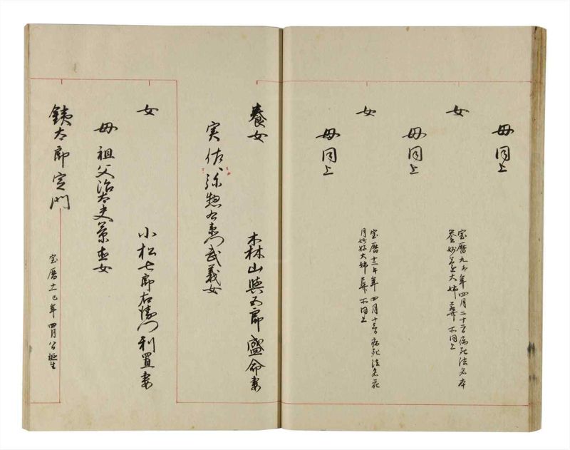 諸士系譜　巻之208　や之部5 - ページ 30