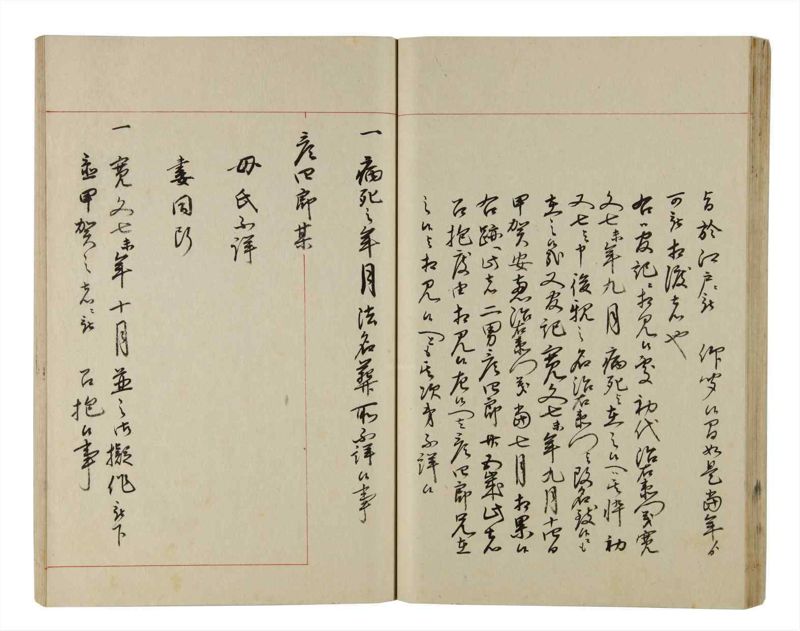諸士系譜　巻之208　や之部5 - ページ 48