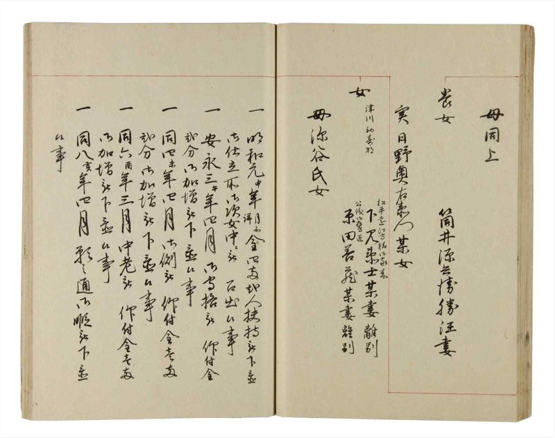 諸士系譜　巻之208　や之部5 - ページ 55