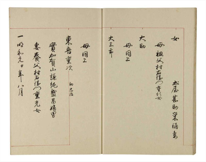 諸士系譜　巻之209　や之部6 - ページ 16