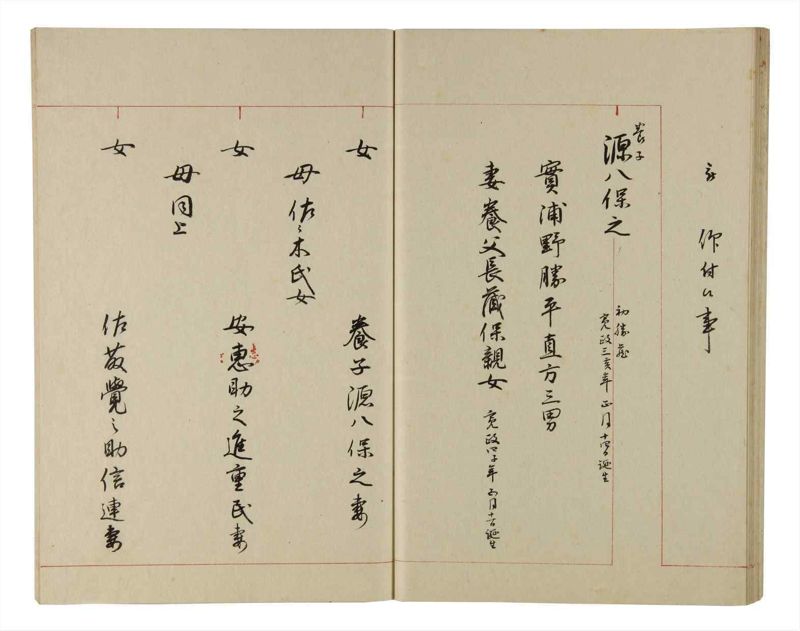 諸士系譜　巻之209　や之部6 - ページ 36