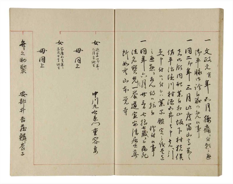 諸士系譜　巻之209　や之部6 - ページ 44