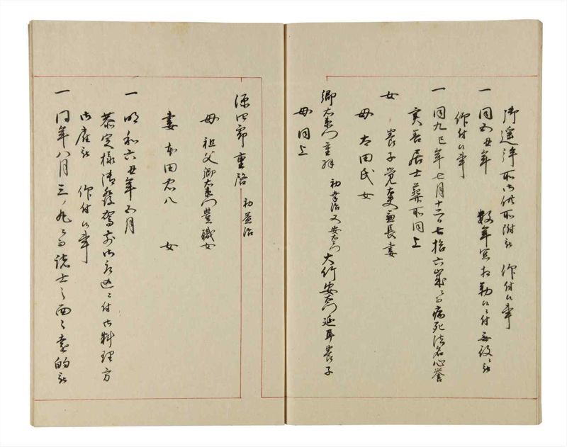 諸士系譜　巻之209　や之部6 - ページ 51