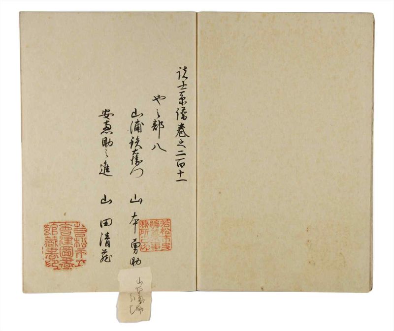 諸士系譜　巻之211　や之部8 - ページ 4