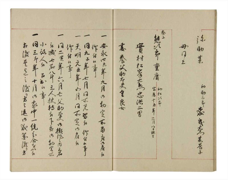 諸士系譜　巻之211　や之部8 - ページ 22