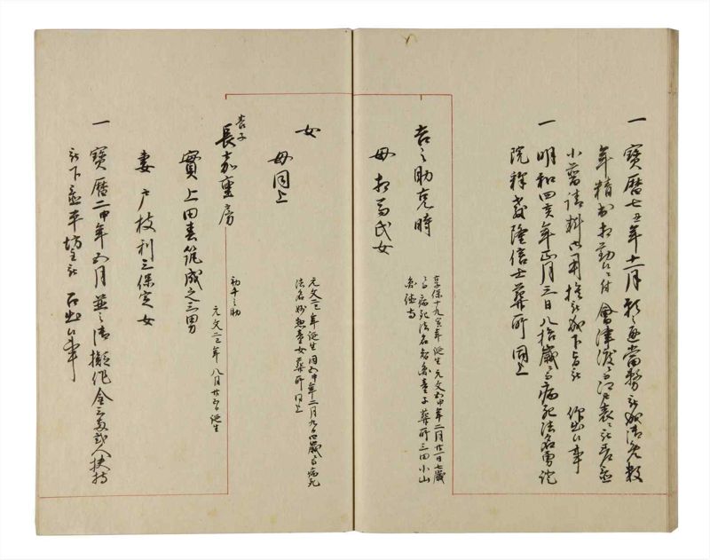 諸士系譜　巻之211　や之部8 - ページ 35