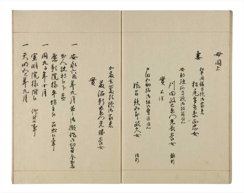 諸士系譜　巻之211　や之部8 - ページ 40