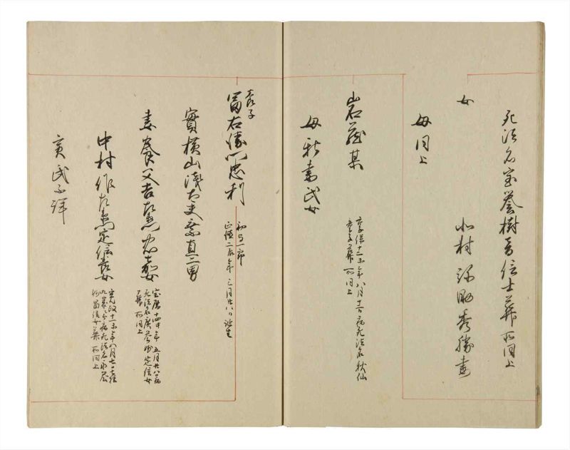 諸士系譜　巻之212　や之部9 - ページ 28