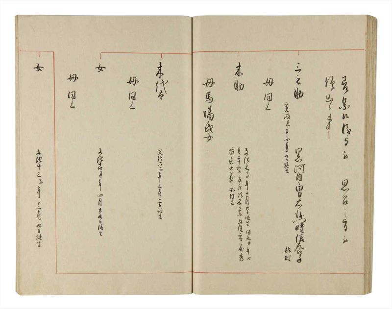 諸士系譜　巻之213　や之部10 - ページ 58