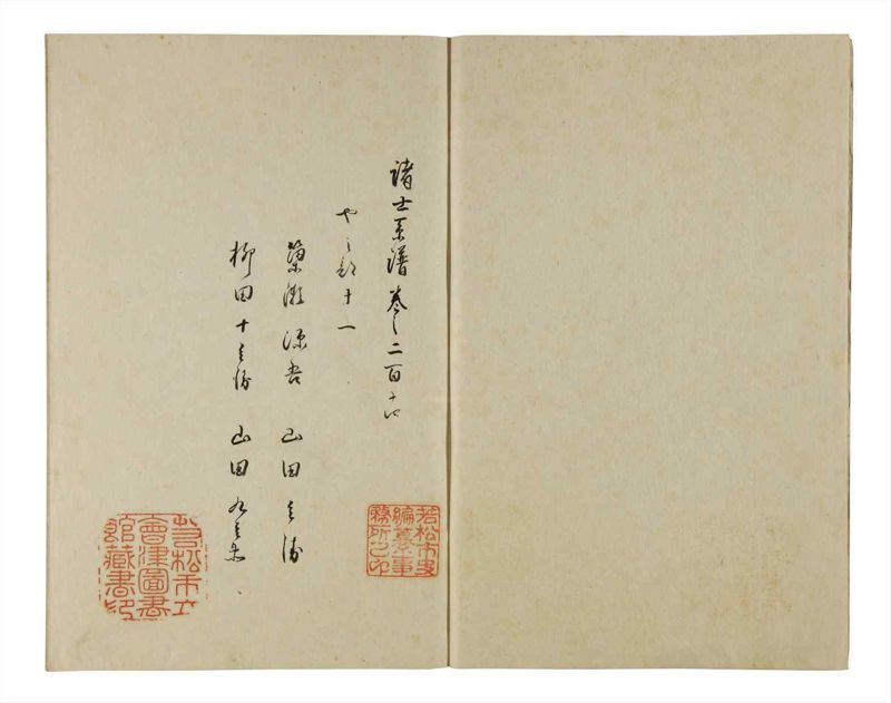 諸士系譜　巻之214　や之部11 - ページ 3