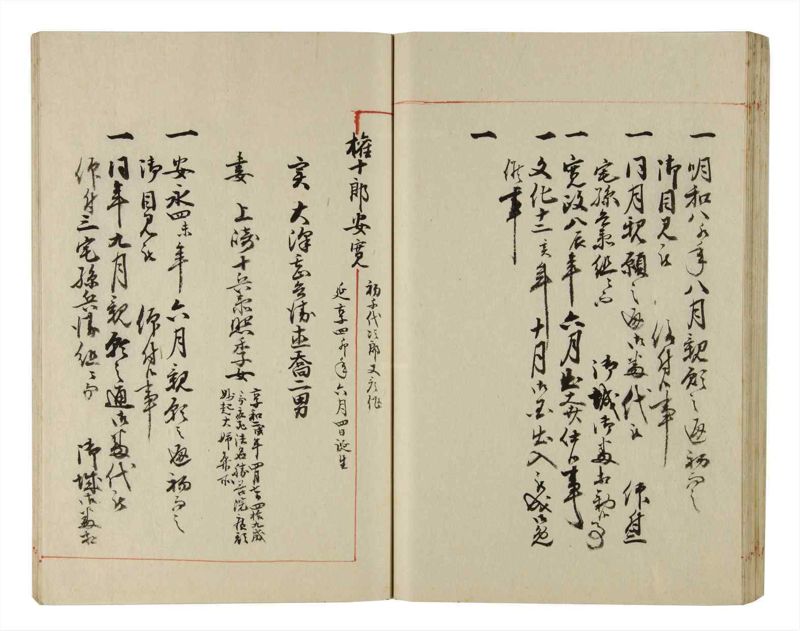諸士系譜　巻之215　や之部12 - ページ 52