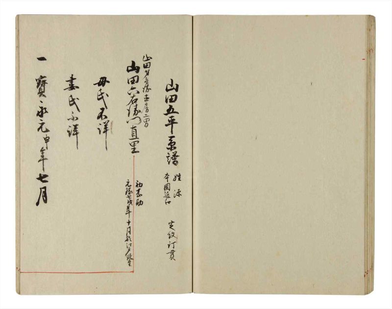 諸士系譜　巻之215　や之部12 - ページ 61