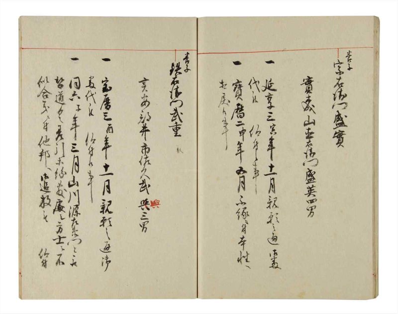 諸士系譜　巻之215　や之部12 - ページ 68