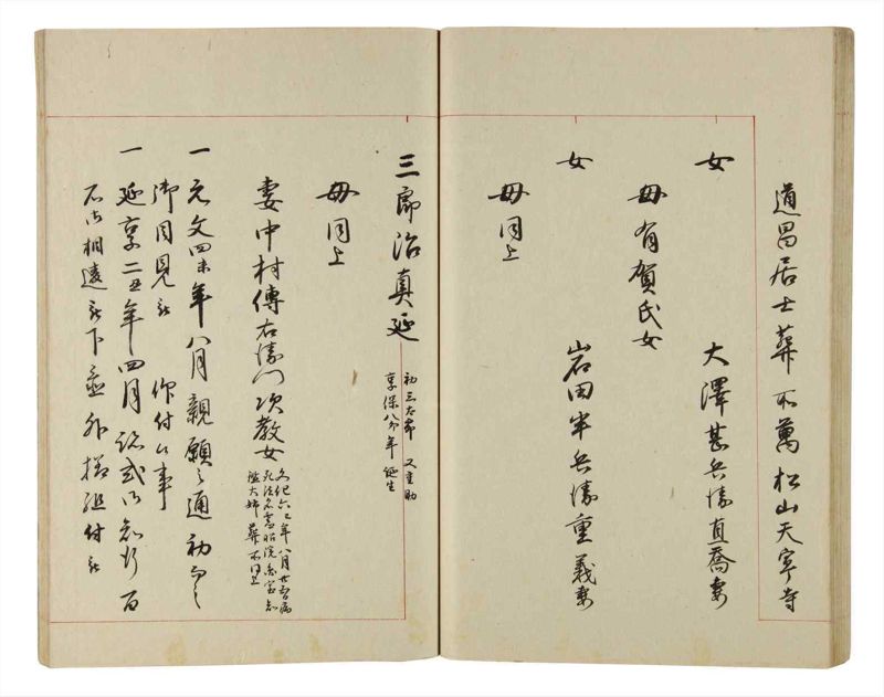 諸士系譜　巻之216　や之部13 - ページ 53