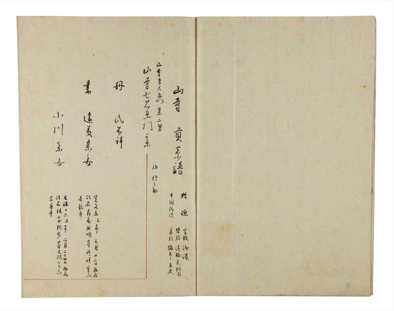 諸士系譜　巻之217　や之部14 - ページ 4