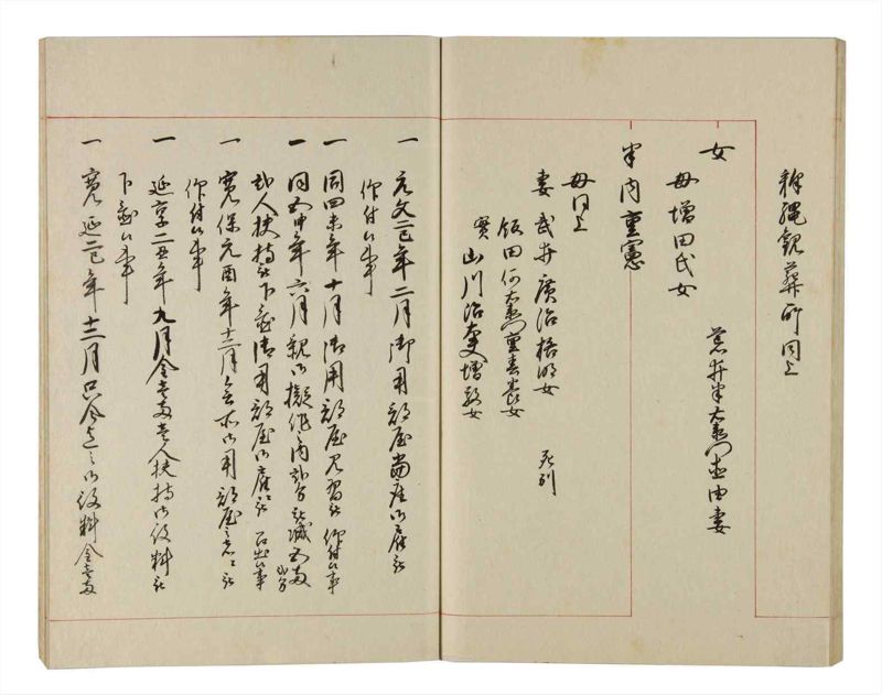 諸士系譜　巻之219　や之部16 - ページ 45