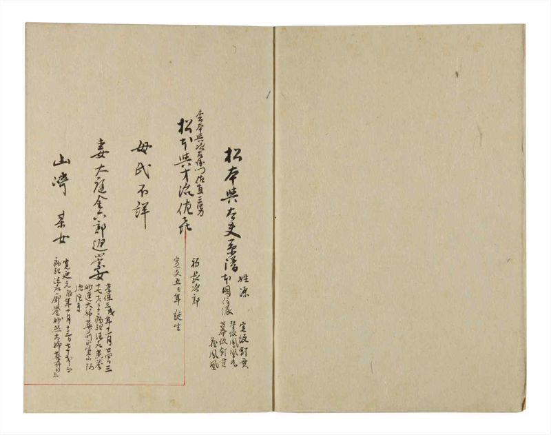 諸士系譜　巻之221　ま之部2 - ページ 3