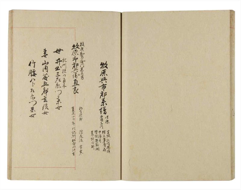 諸士系譜　巻之224　ま之部5 - ページ 38