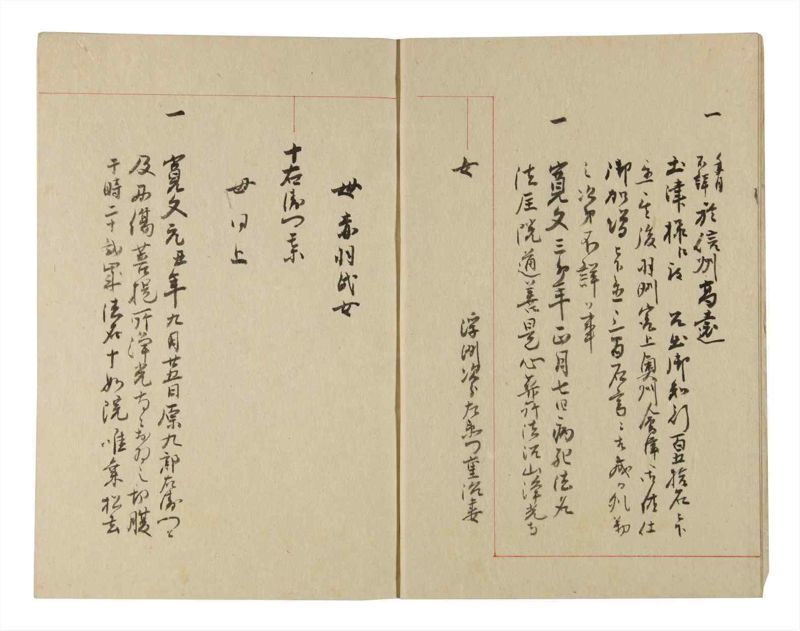 諸士系譜　巻之227　ま之部8 - ページ 5