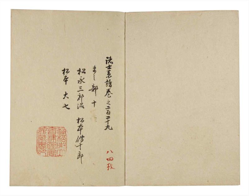 諸士系譜　巻之229　ま之部10 - ページ 2