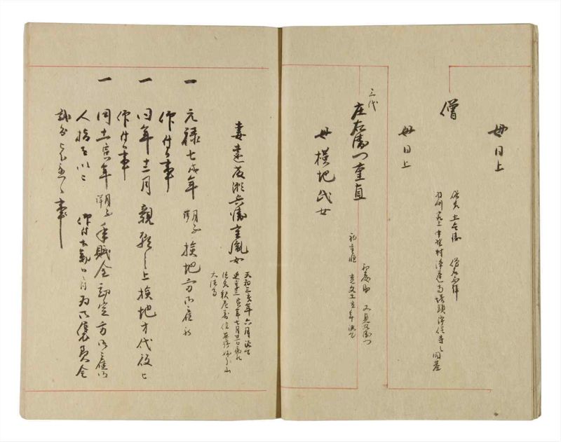 諸士系譜　巻之229　ま之部10 - ページ 8
