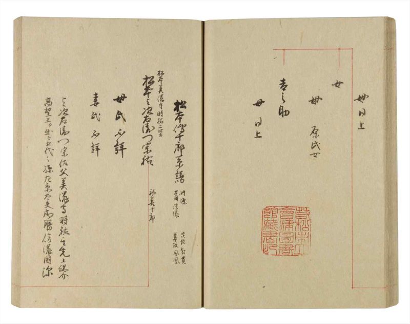 諸士系譜　巻之229　ま之部10 - ページ 35