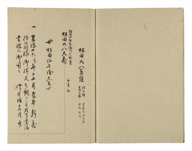 諸士系譜　巻之231　ま之部12 - ページ 3