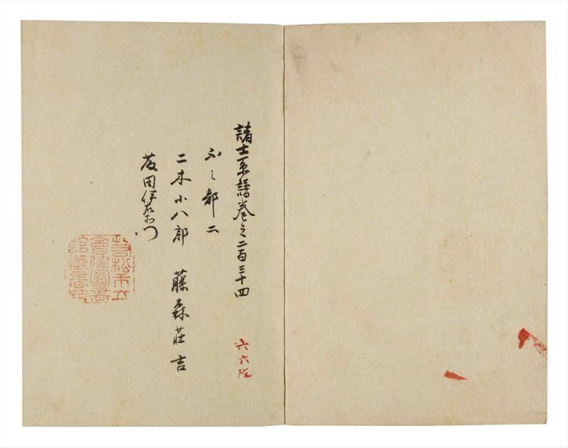 諸士系譜　巻之234　ふ之部2 - ページ 2