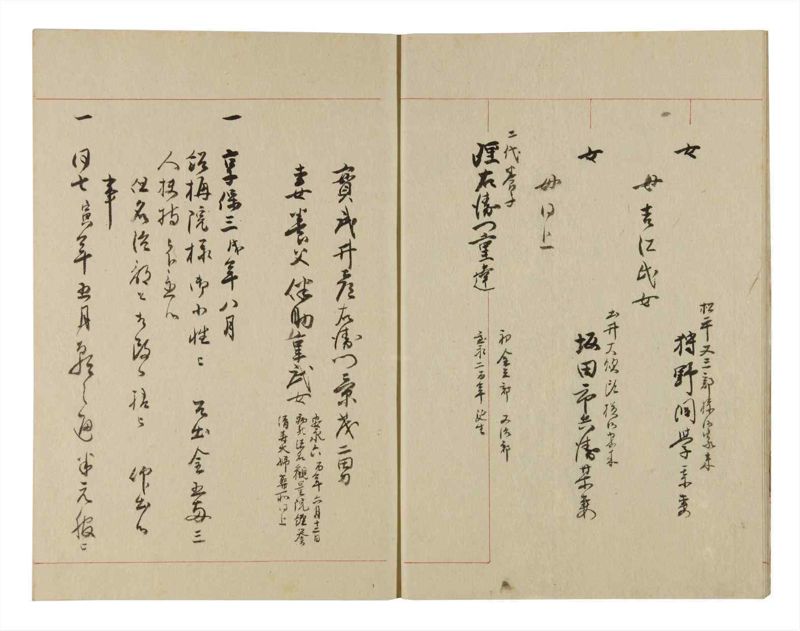 諸士系譜　巻之234　ふ之部2 - ページ 8