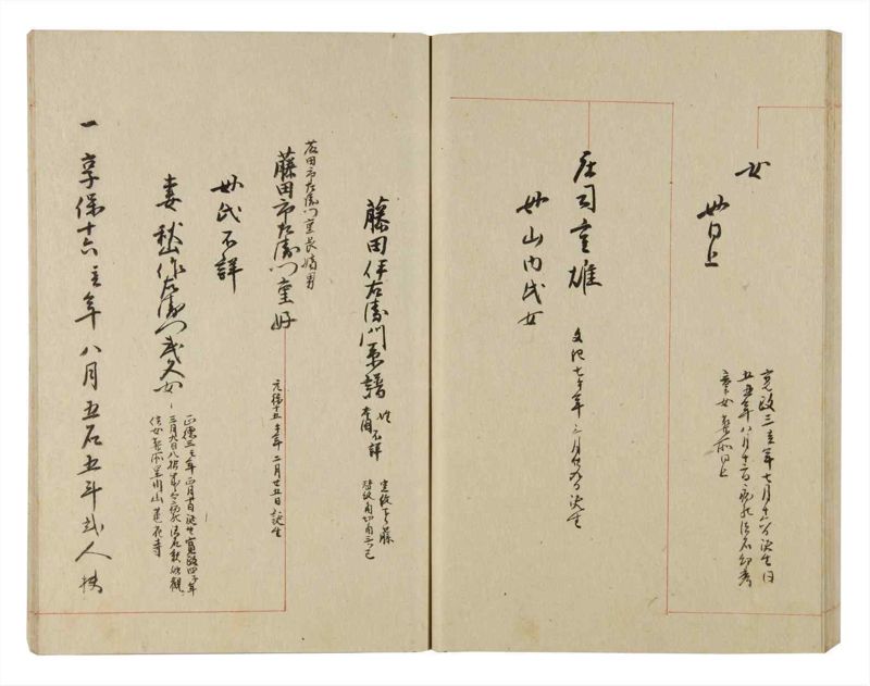 諸士系譜　巻之234　ふ之部2 - ページ 55