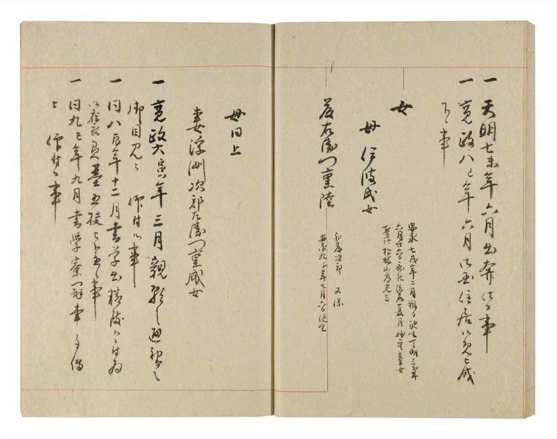 諸士系譜　巻之235　ふ之部3 - ページ 84
