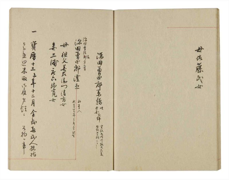 諸士系譜　巻之236　ふ之部4 - ページ 20
