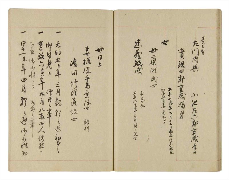 諸士系譜　巻之237　こ之部1 - ページ 32