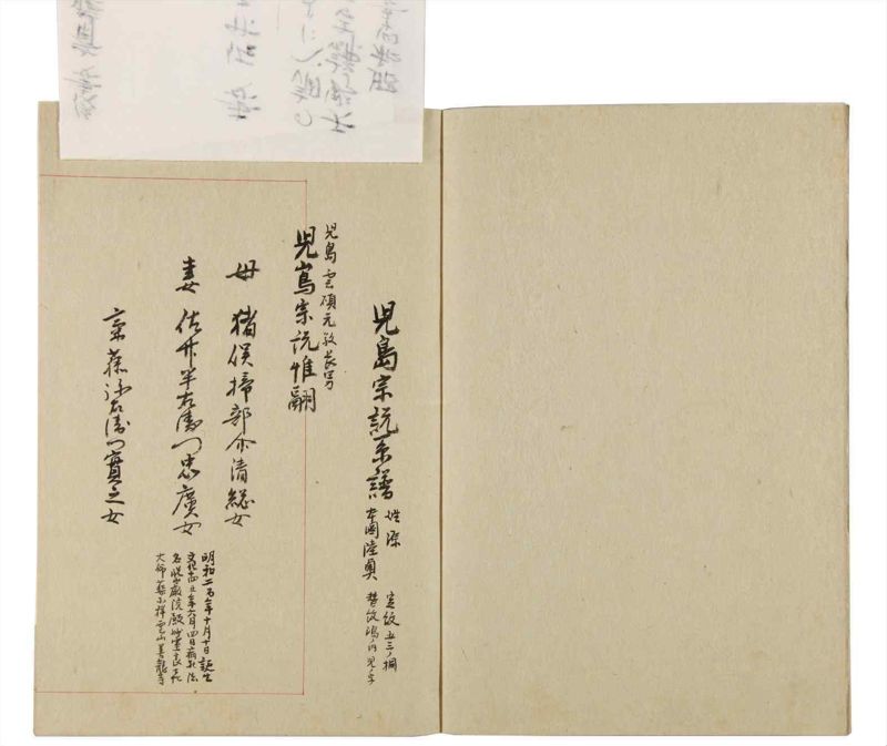 諸士系譜　巻之239　こ之部3 - ページ 3