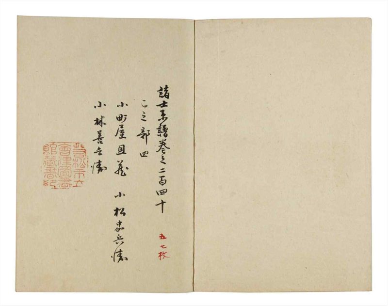 諸士系譜　巻之240　こ之部4 - ページ 2