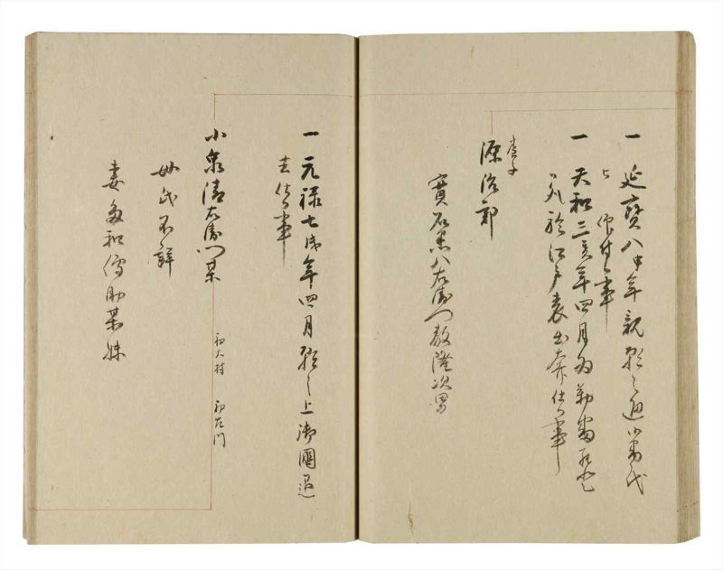 諸士系譜　巻之242　こ之部6 - ページ 38