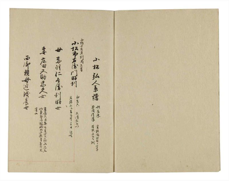 諸士系譜　巻之244　こ之部8 - ページ 3
