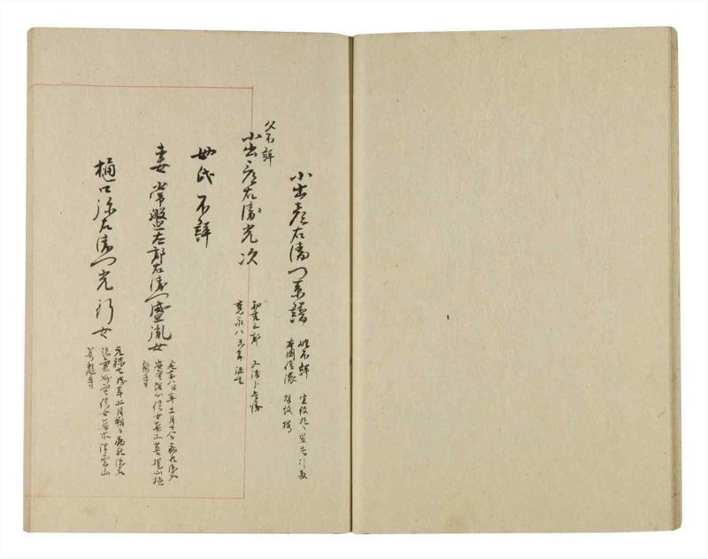 諸士系譜　巻之244　こ之部8 - ページ 18