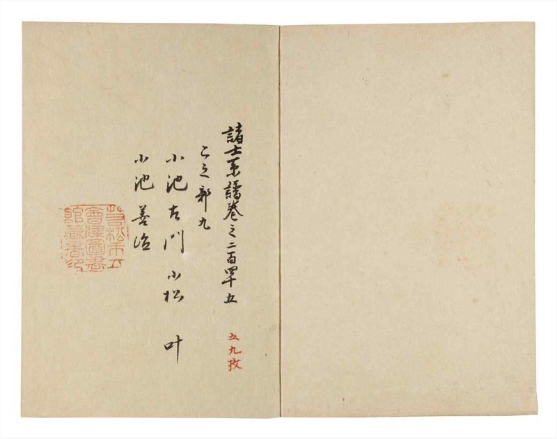 諸士系譜　巻之245　こ之部9 - ページ 2