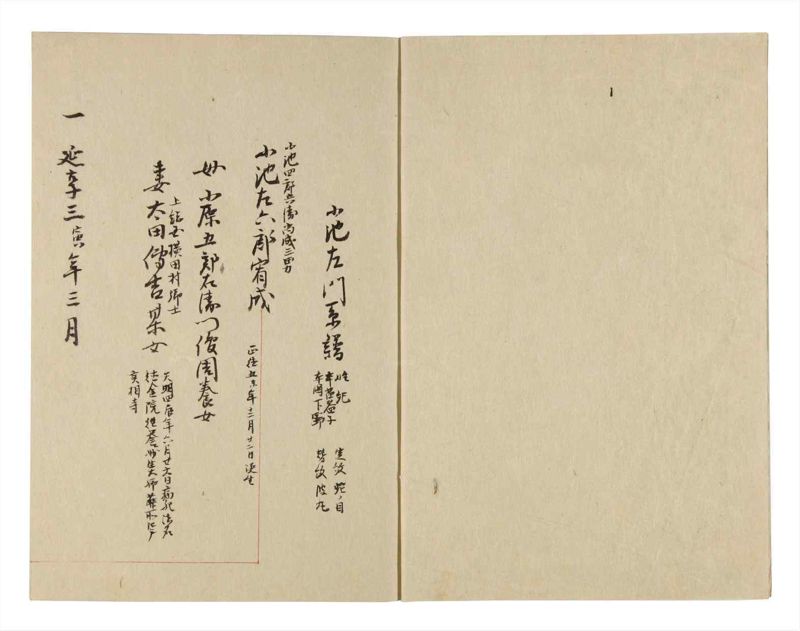 諸士系譜　巻之245　こ之部9 - ページ 3