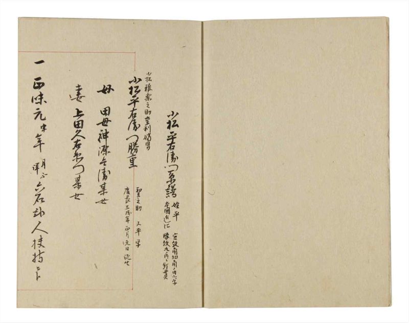 諸士系譜　巻之246　こ之部10 - ページ 3