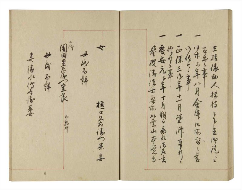 諸士系譜　巻之246　こ之部10 - ページ 54
