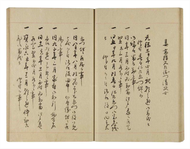 諸士系譜　巻之247　て之部1 - ページ 47