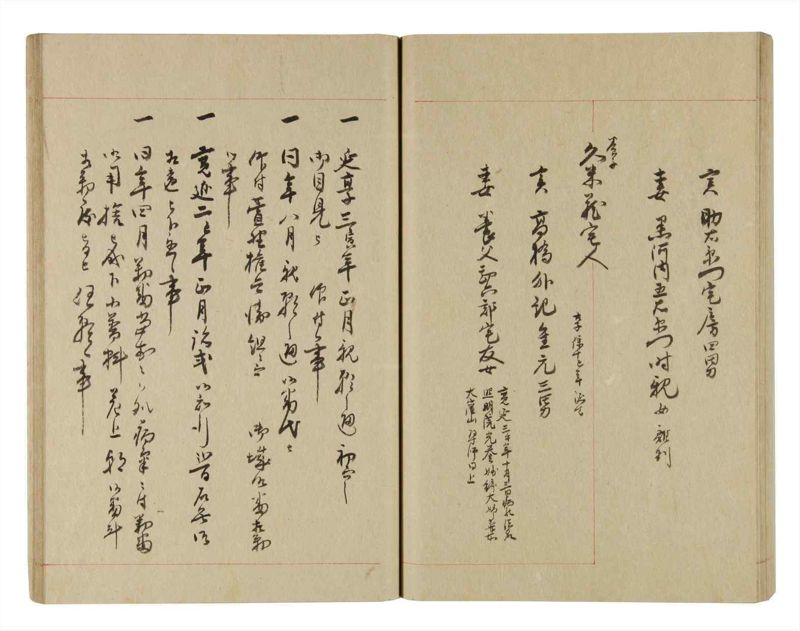 諸士系譜　巻之247　て之部1 - ページ 52