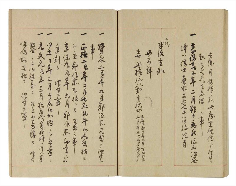 諸士系譜　巻之247　て之部1 - ページ 64