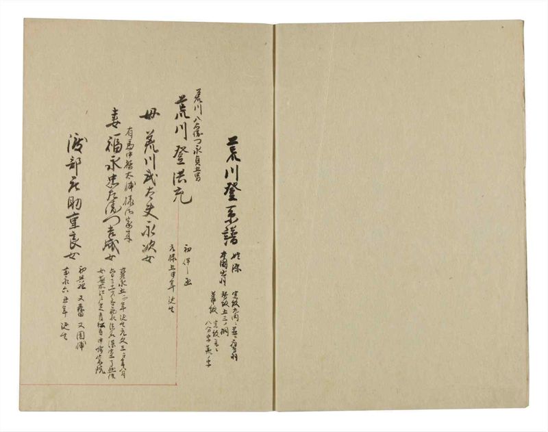 諸士系譜　巻之248　あ之部1 - ページ 3