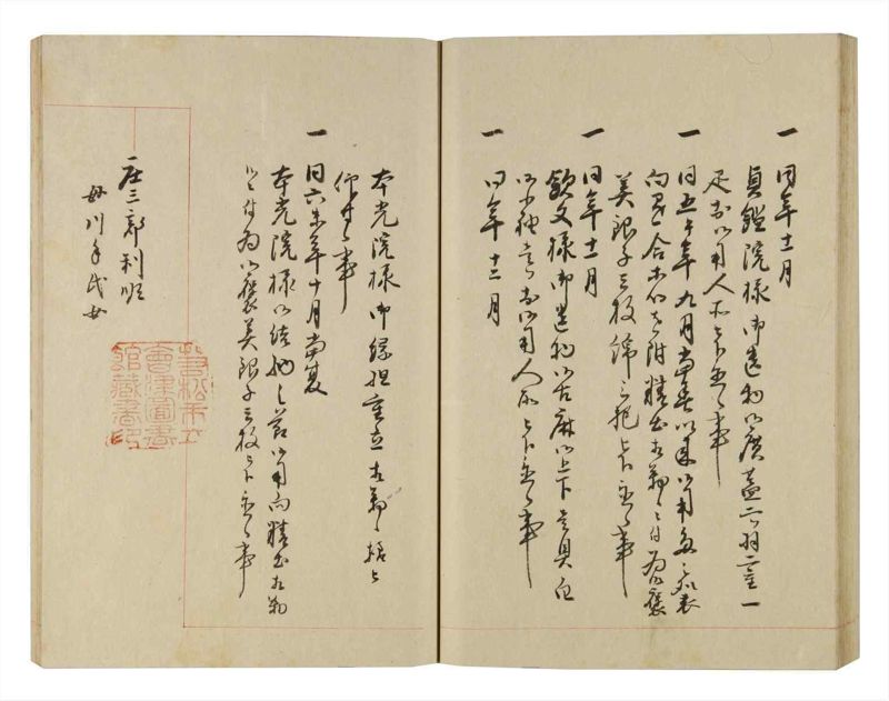 諸士系譜　巻之249　あ之部2 - ページ 61